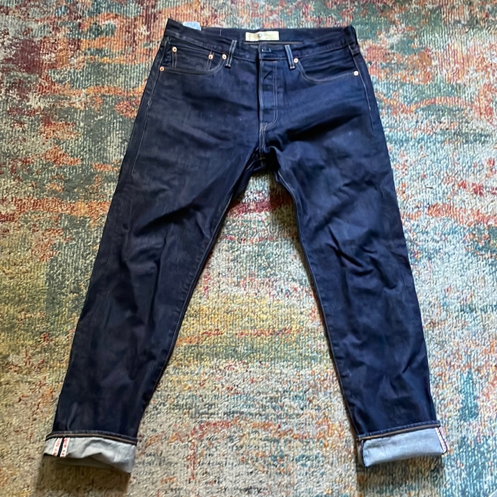 Levi’s 501 Taper Selvedge Jeans *limited edition*